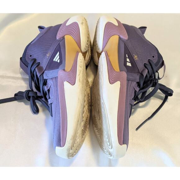 Adidas Candace Parker x Exhibit Select Mid Sneakers Shadow Violet Sz 7.5 IE9338 - Picture 5 of 10